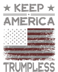 Keep America Trumpless Anti Trump Distressed American Flag T-Shirt