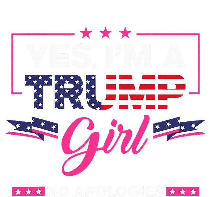 Yes IM A Trump Girl No Apologies 2024 Election Performance Fleece Hoodie