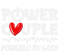 Power Couple Christian Couples Matching Valentines Day T-Shirt