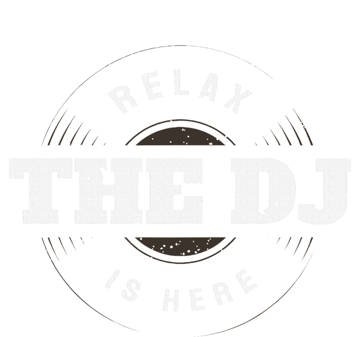 Relax The Dj Is Here Dj Music Hooded Wearable Blanket