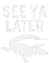 See Ya Later Alligator Funny Animal Pun Crocodile T-Shirt