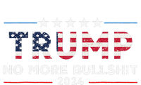 Trump 2024 No More Bullshit Political V-Neck T-Shirt