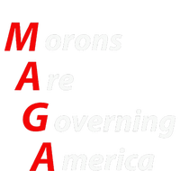 Morons Are Governing America Anti Trump Political Kids Long Sleeve Shirt