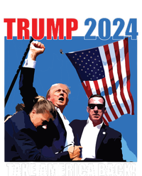 Donald Trump 2024 Take America Back American Flag Patriotic T-Shirt