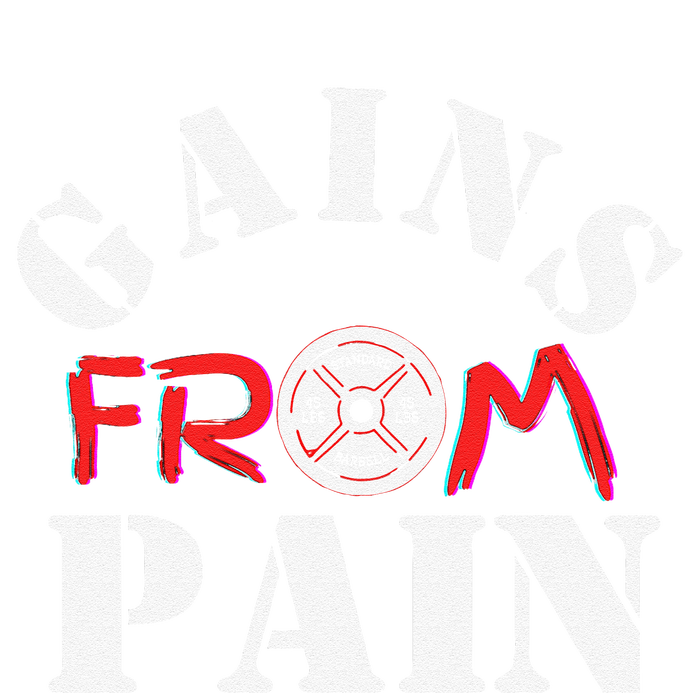 Gains From Pain Workout Inspiration Toddler Sweatshirt