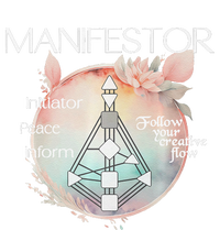 Manifestors Human Design Gift Pastel Aura Premium Magnet