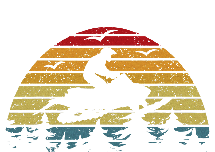 Snowmobile Retro Snowmobile Mountain Snowmobiling T-Shirt