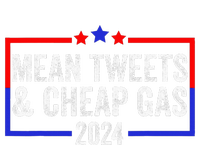 Mean Tweets And Cheap Gas Funny 2024 Pro Trump Long Sleeve Shirt