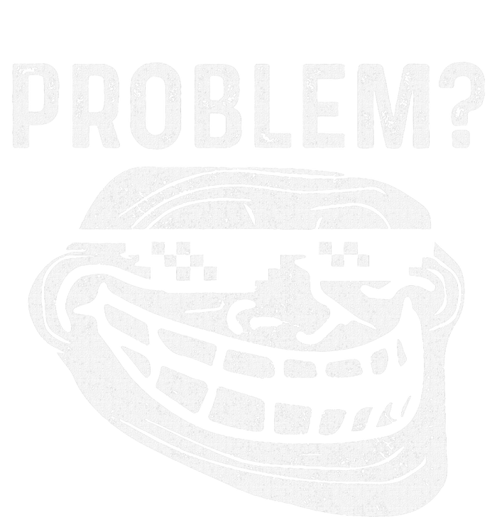 Troll Face Meme Problem Funny Women's Fleece Hoodie