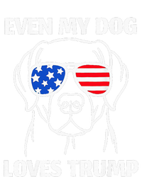 Labrador Dog Sunglasses Usa Flag Even My Dog Loves Trump Kids Long Sleeve Shirt