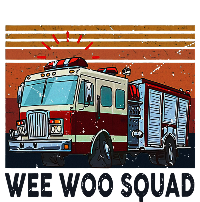 Wee Woo Squad Fire Truck Firefighter Vintage Valucap Bio-Washed Visor