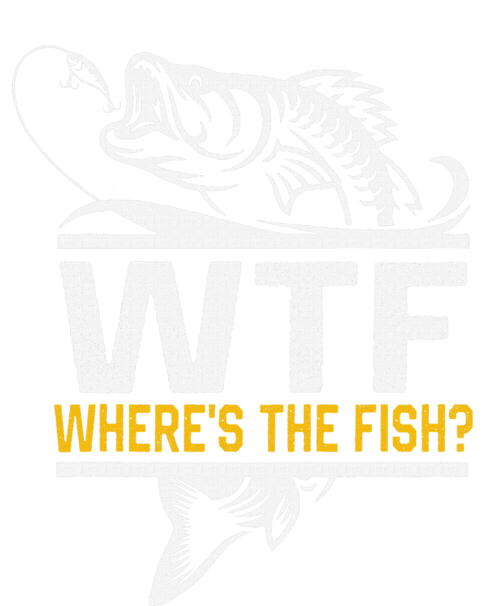 Wheres The Fish Wtf Funny Fishing T-Shirt