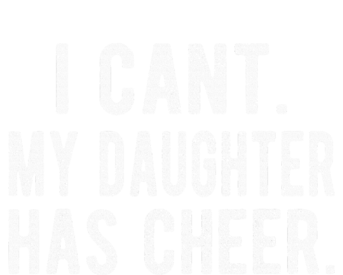 Cheer Dad Daughter Cheerleading FatherS Day Cheerleader Women's Tri-Blend 3/4-Sleeve Raglan Shirt