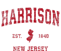 Harrison New Jersey Nj Vintage Sports Design V-Neck T-Shirt