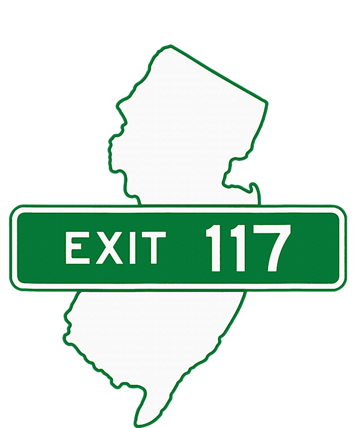 New Jersey Nj Gsp Garden State Parkway Exit Sign 117 Toddler Sweatshirt