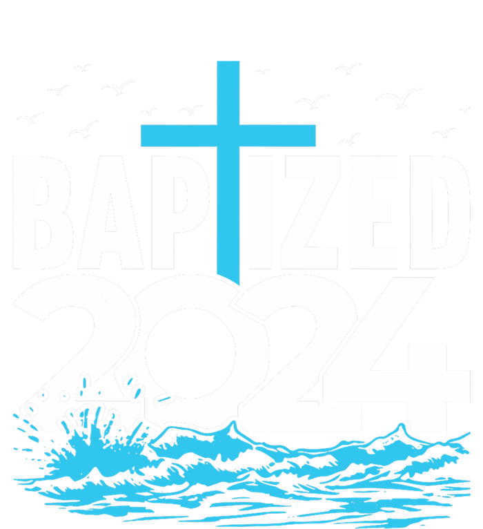 Baptized 2024 Christian Water Baptism Church Group Toddler Hoodie