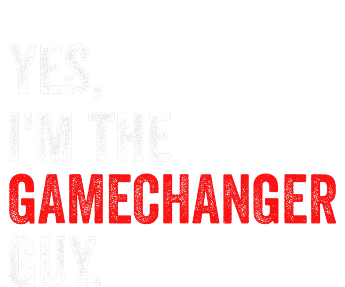 Baseball Yes IM The Gamechanger Guy Funny T-Shirt