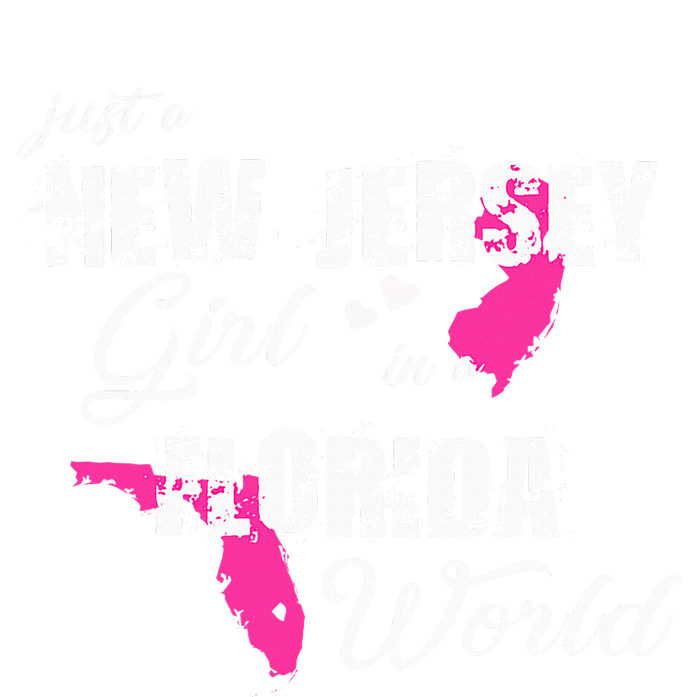 Funny New Jersey S Just A New Jersey Girl In A Florida Tall Long Sleeve T-Shirt