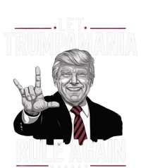 Let Trumpamania Rule Again Trump Wrestling Meme Fake News Trumpamania V-Neck T-Shirt