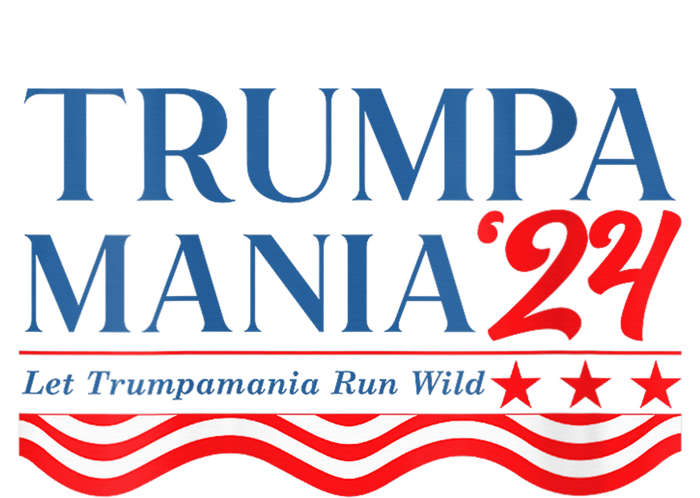 Trumpamania Trump 2024 Let “Trumpamania” Runs Wild Grommeted Golf Towel