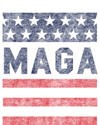 Maga Stars & Stripes Retro Vintage Distressed Graphic Women's T-Shirt