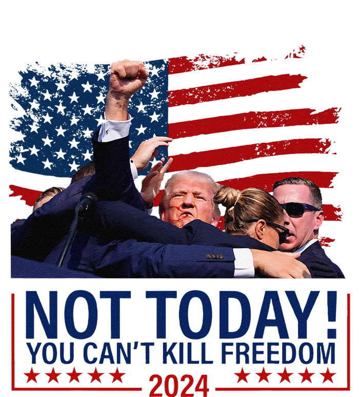 Not Today You CanT Kill Freedom Trump 2024 Fight Fist Epic Cooling Performance Crew T-Shirt