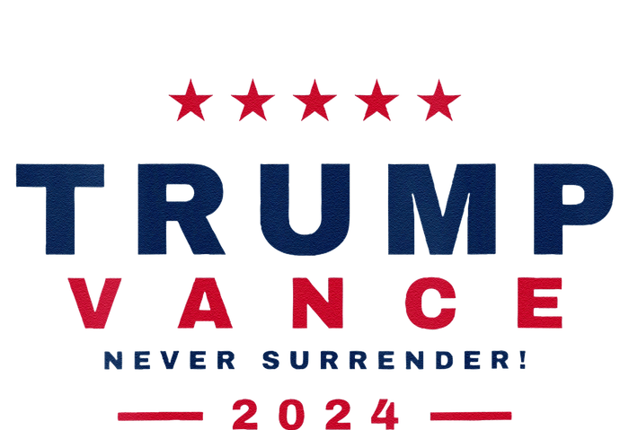 President Trump Jd Vance Vp Never Surrender! Maga Usa 2024 Sustainable Bucket Hat