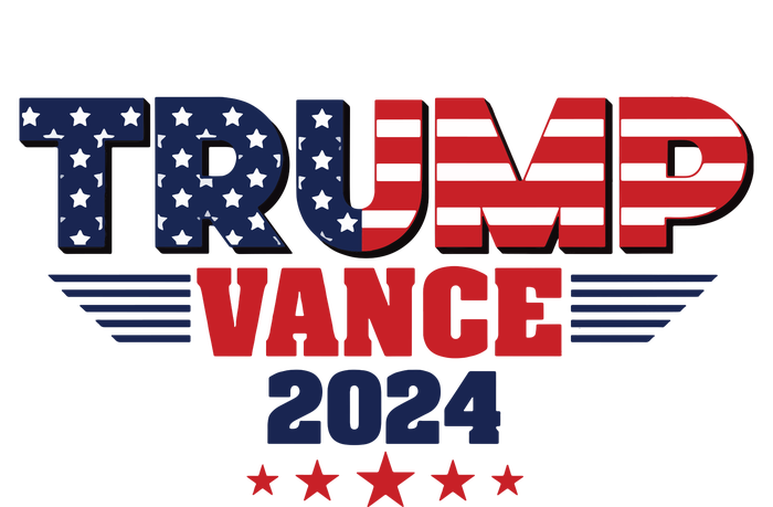 Trump Vance 2024 Jd Vance Pro Trump Supporter Ceramic Star Ornament