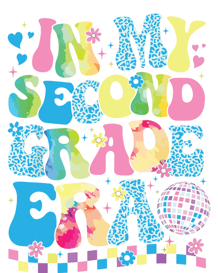 In My Second Grade Era Groovy Back To School Teachers T-Shirt