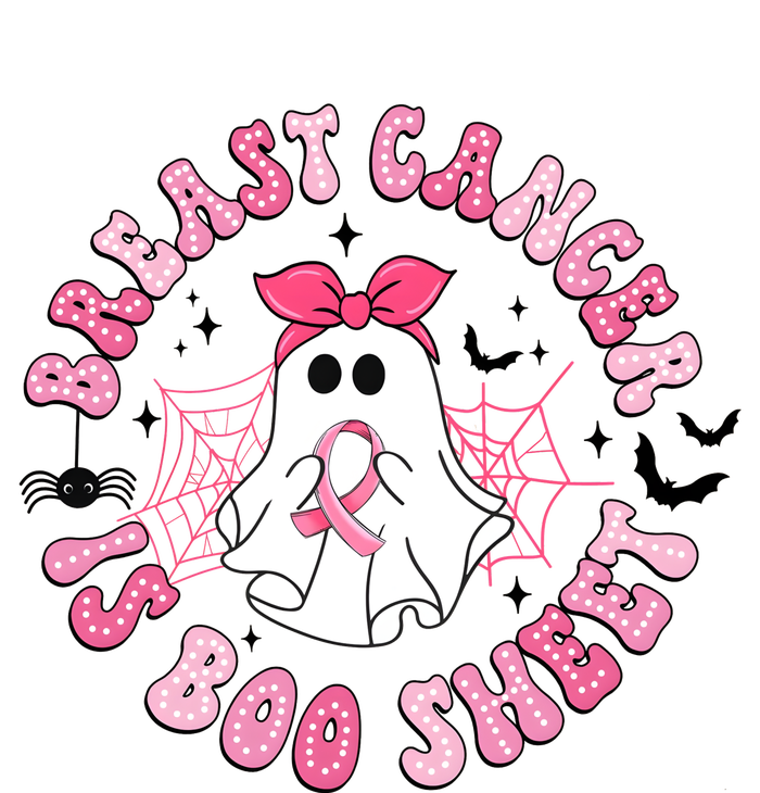 Breast Cancer Is Boo Sheet Cute Ghost Ghoul Halloween Cancer Fighter Kids Hoodie