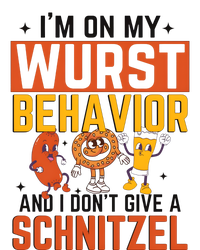 IM On My Wurst Behavior I DonT Give A Schnitzel Funny Oktoberfest Ladies Essential Tank