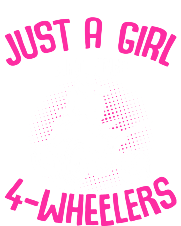 Just A Girl Who Loves 4 Wheelers Atv Quad Women's T-Shirt