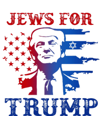 Jews For Trump 2024 Israel Usa Hebrew Election Jewish Vote T-Shirt