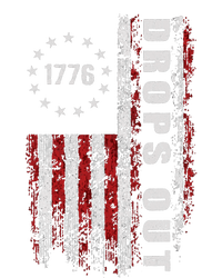 American Flag 1776 Joe Biden Drops Out 2024 T-Shirt