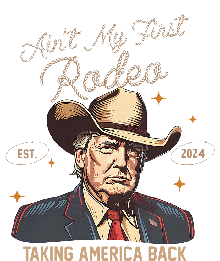 Aint My First Rodeo Western Cowboy Trump 2024 Ultra Maga Mousepad