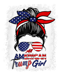 All American Trump Girl Messy Bun Pro Trump 2024 Legacy Cool Fit Booney Bucket Hat