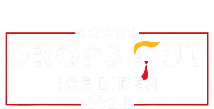 Joe Biden Drops Out 2024 Funny Trump T-Shirt