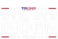 Trump 2024 Bye Bye Biden Dropped Out Election Funny 7-Panel Snapback Hat