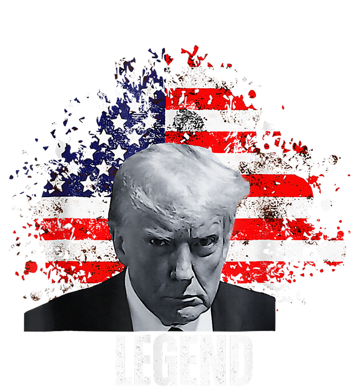 Donald Trump Legend Mug Shot T-Shirt