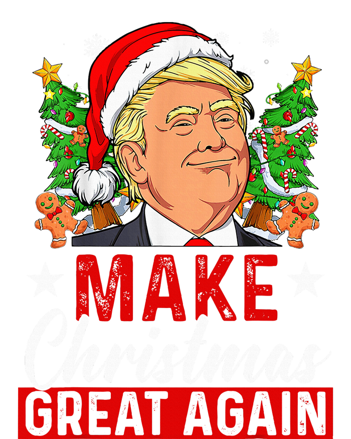 Make Christmas Great Again Funny Trump Ugly Christmas Snapback Five-Panel Rope Hat