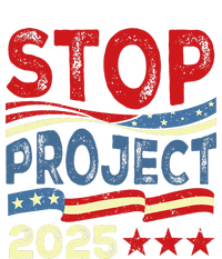 Stop Project 2025 Anti Trump Usa Flag Political T-Shirt