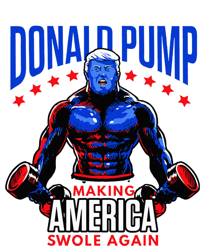  Donald Pump Swole America Trump Weight Lifting Gym Fitness   Baby Bodysuit