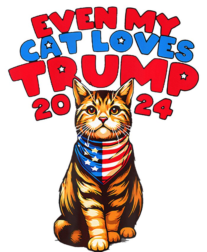  Even My Cat Loves Trump 2024   Doggie Tank