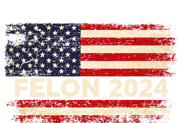 Felon24 Felon 2024 Convicted Felon Funny Pro Trump 2024 T-Shirt