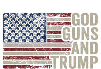 God Guns And Trump Pro God Gun Funny Republican Usa Flag Grommeted Golf Towel