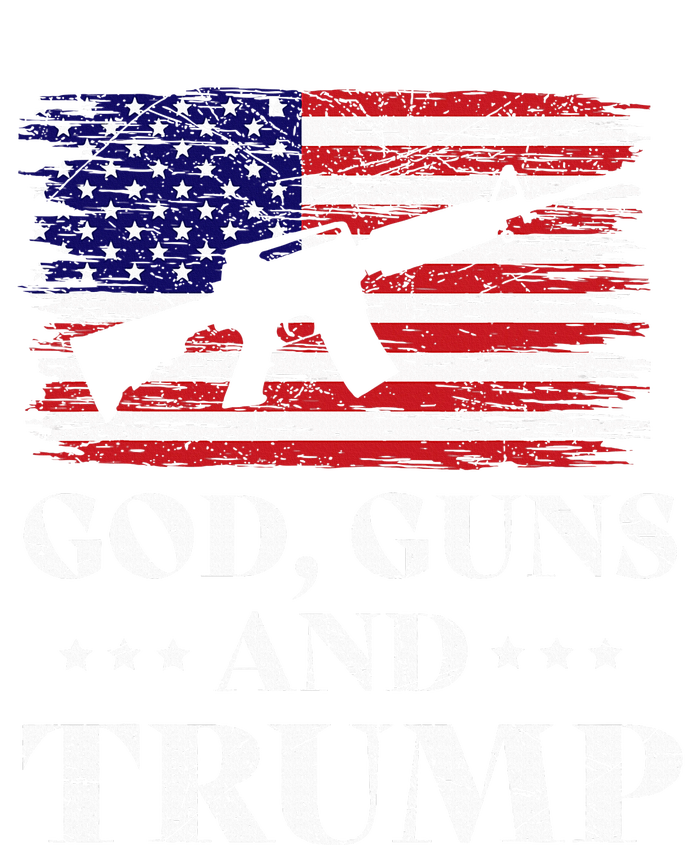 God Guns And Trump Donald Trump For President 2020 T-Shirt