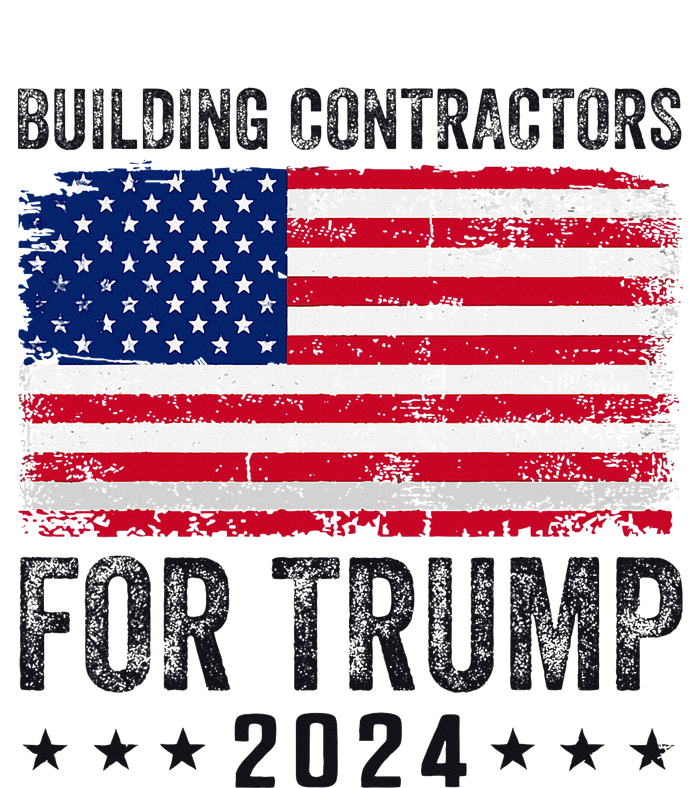 Building Contractors For Trump 2024 T-Shirt