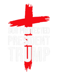 God Protected President Trump Trump 2024 America Christian Short Acrylic Beanie