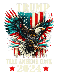 Patriotic Eagle Usa Flag Trump 2024 Take America Back T-Shirt