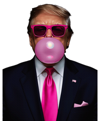 Trump Bubble Gum 2024 Vote President Funny Cute T-Shirt